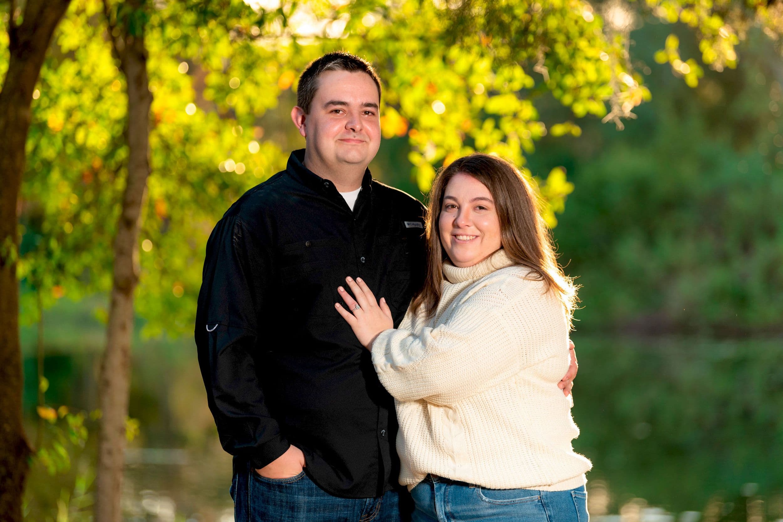 Autumn Proposal by the Lake — photo 3 of 4