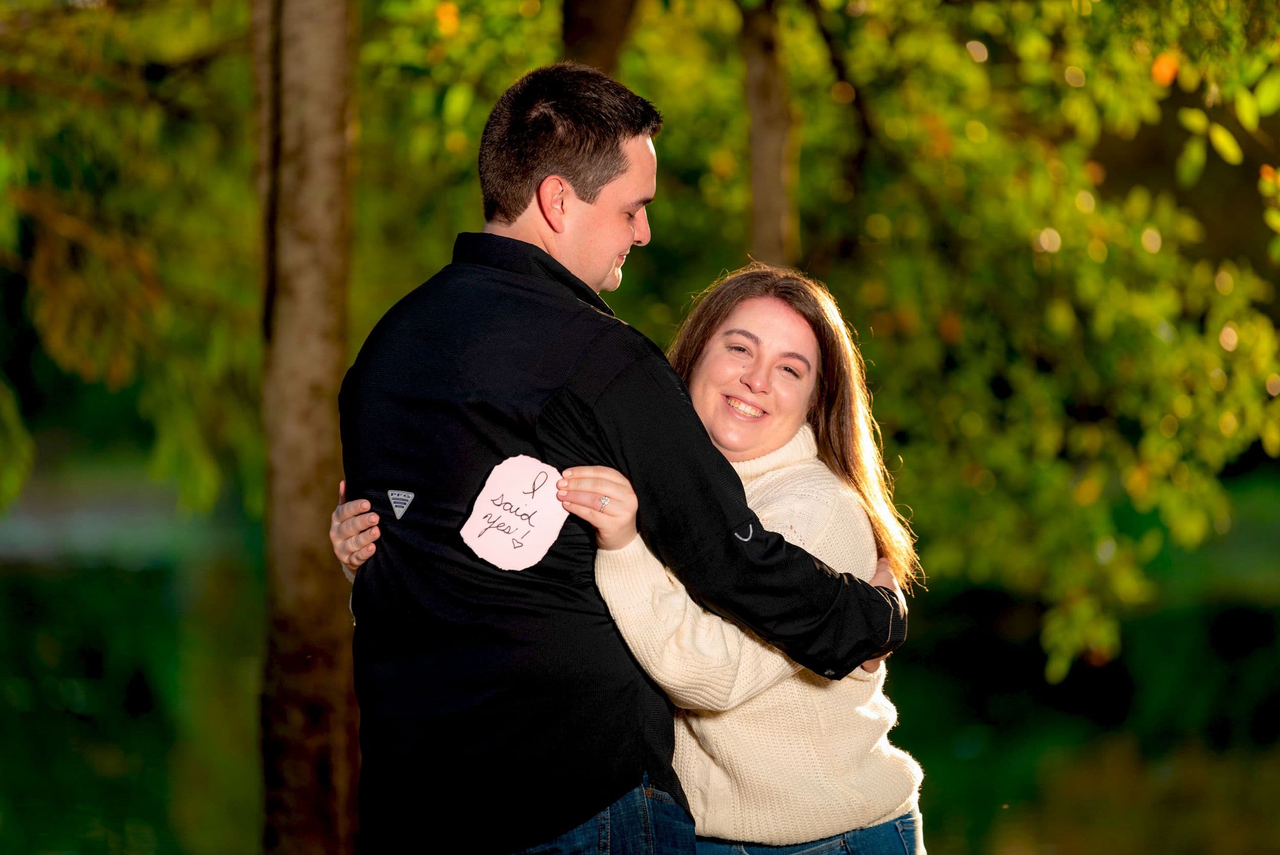 Autumn Proposal by the Lake — photo 4 of 4