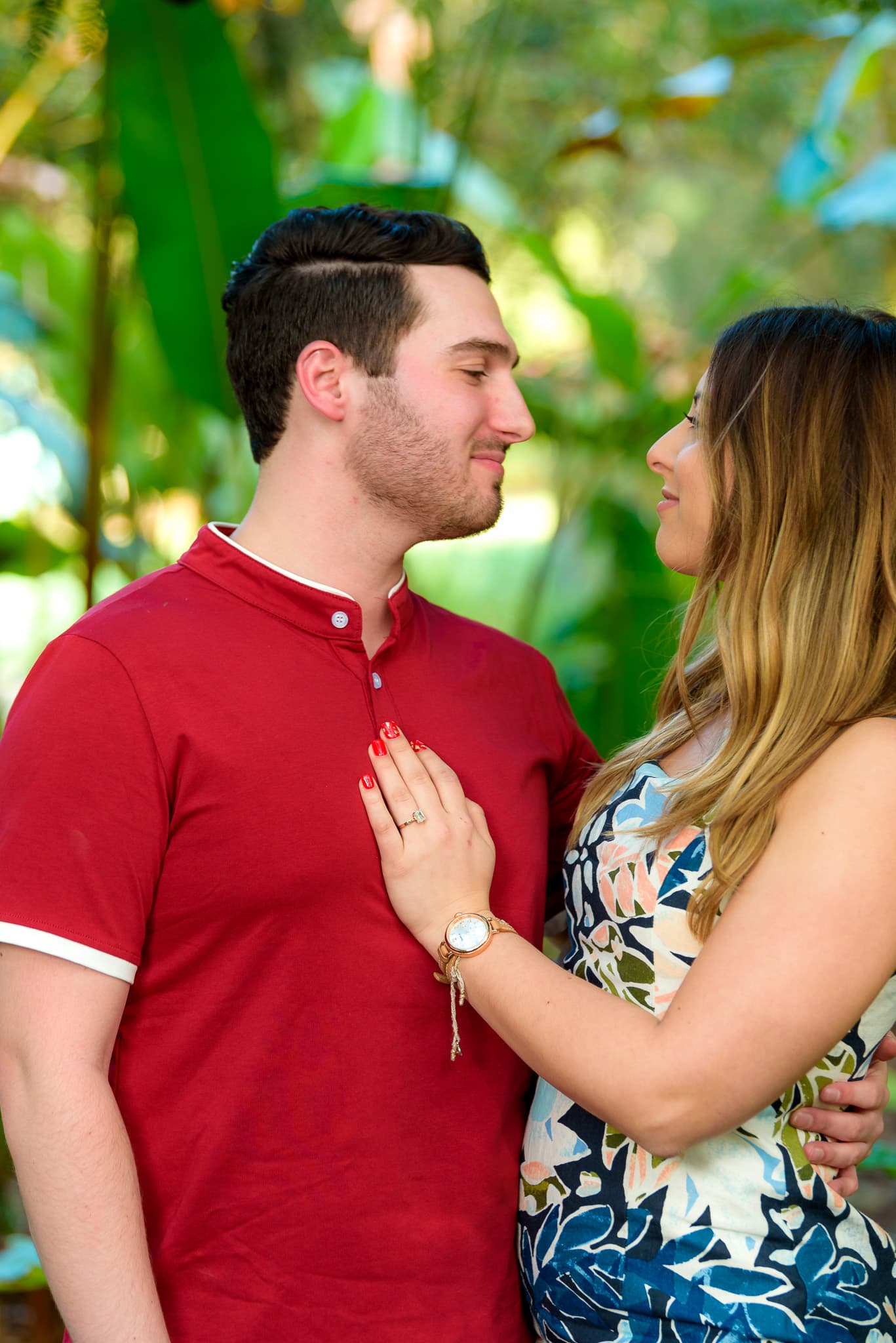 Garden Proposal Under the Palms — photo 1 of 4