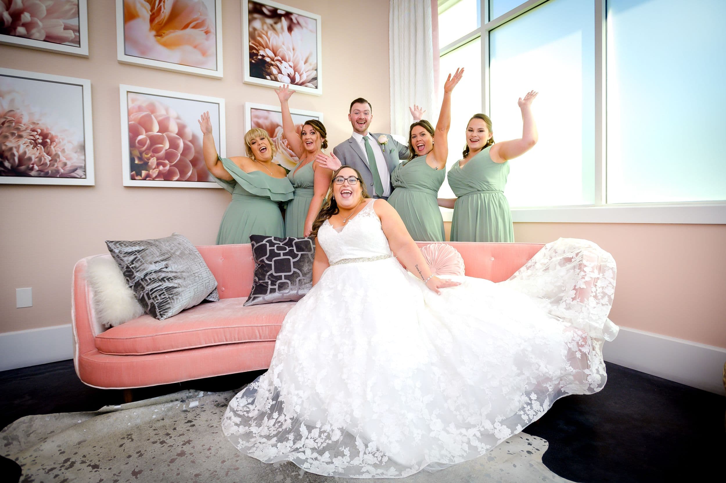 Golf Course Wedding Party — photo 3 of 11
