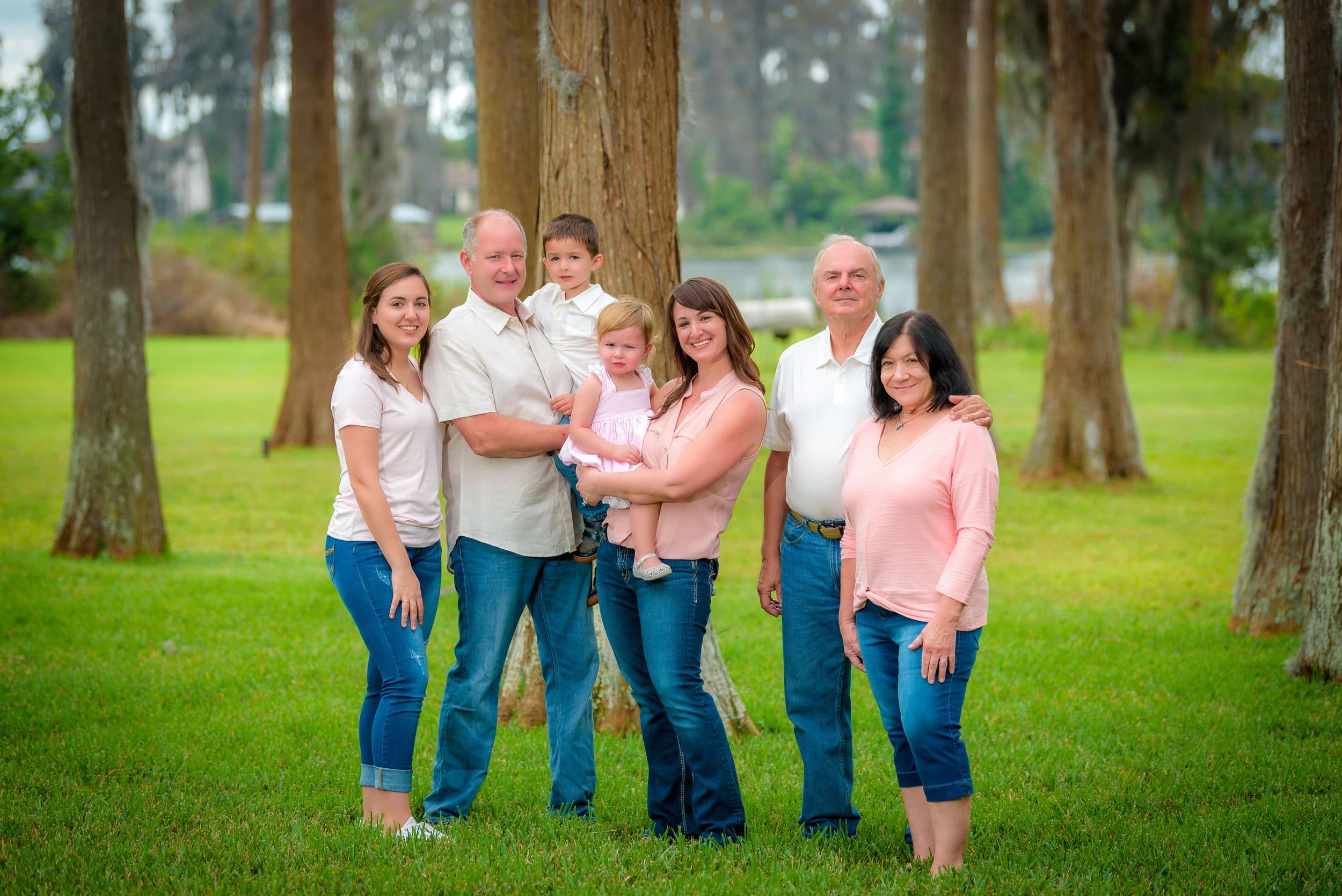 Family portrait photography session