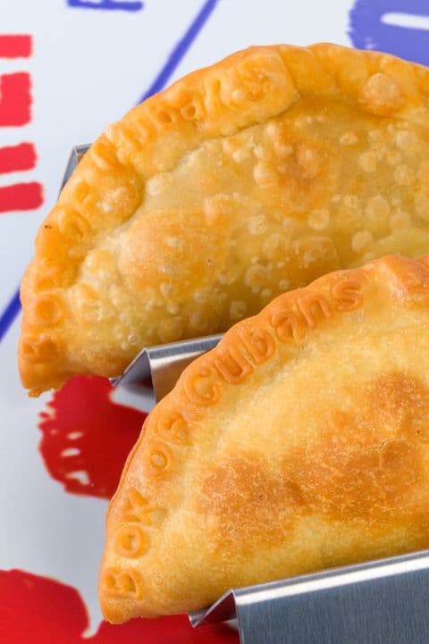 Fresh-fried empanadas