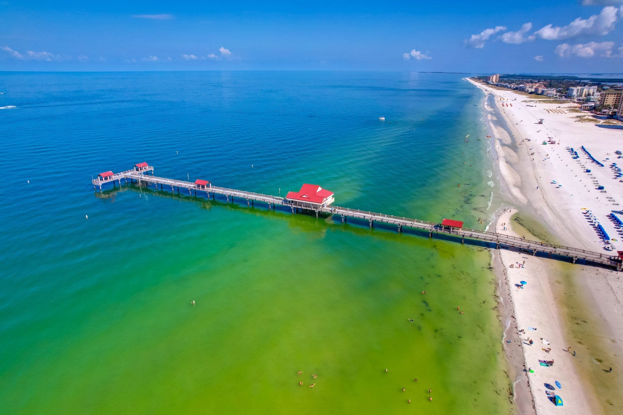 Aerial view, Tampa Bay listing