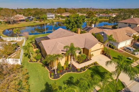 Aerial view, Tampa Bay listing