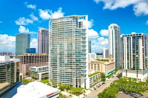 Aerial view, Tampa Bay listing