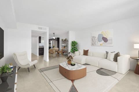 Virtually staged room, Tampa Bay listing