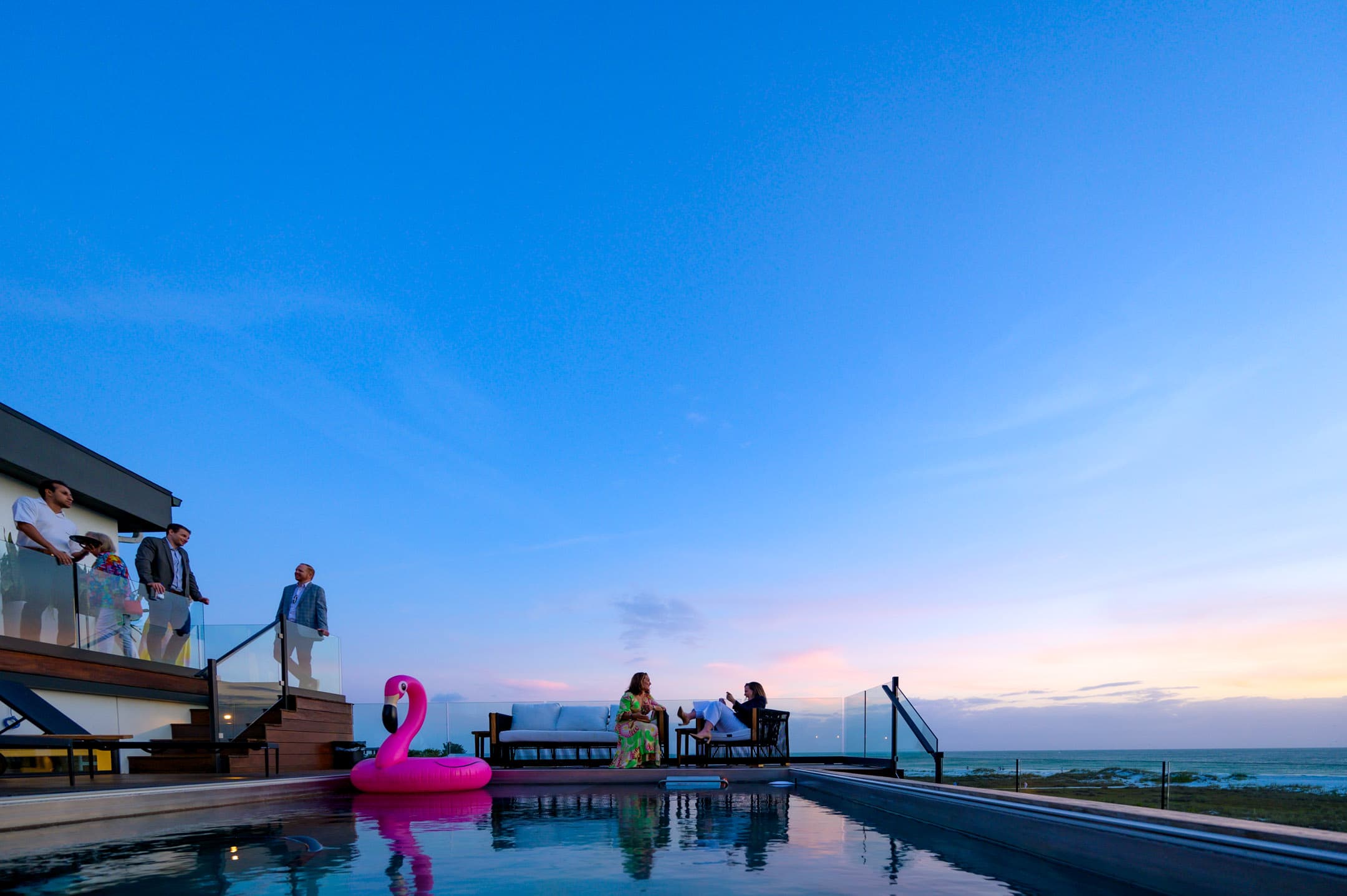 Rooftop event in Sarasota