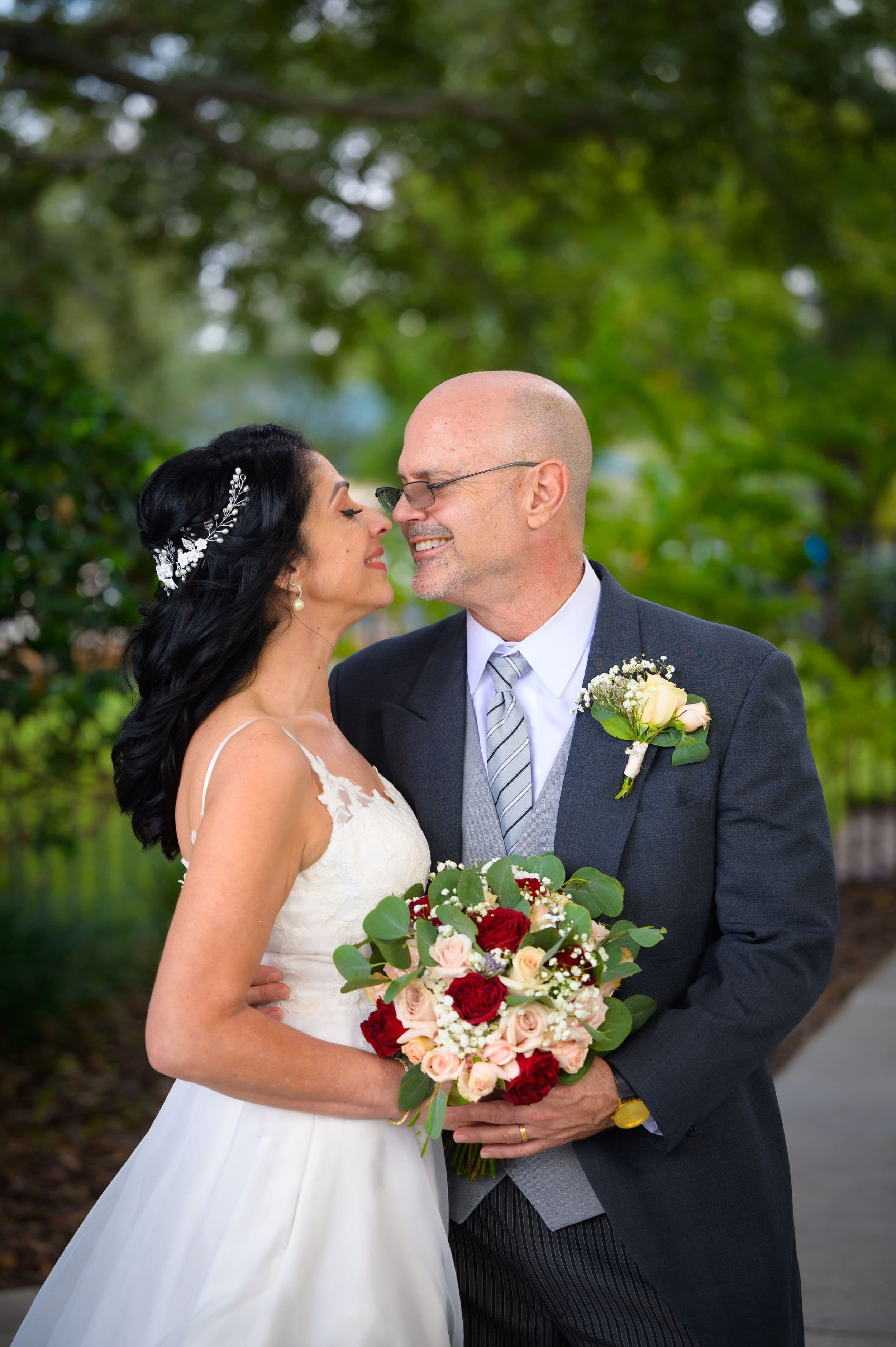 Garden Pathway Wedding wedding