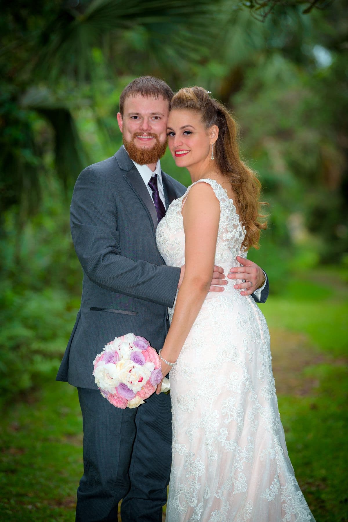 Garden Wedding Portrait wedding
