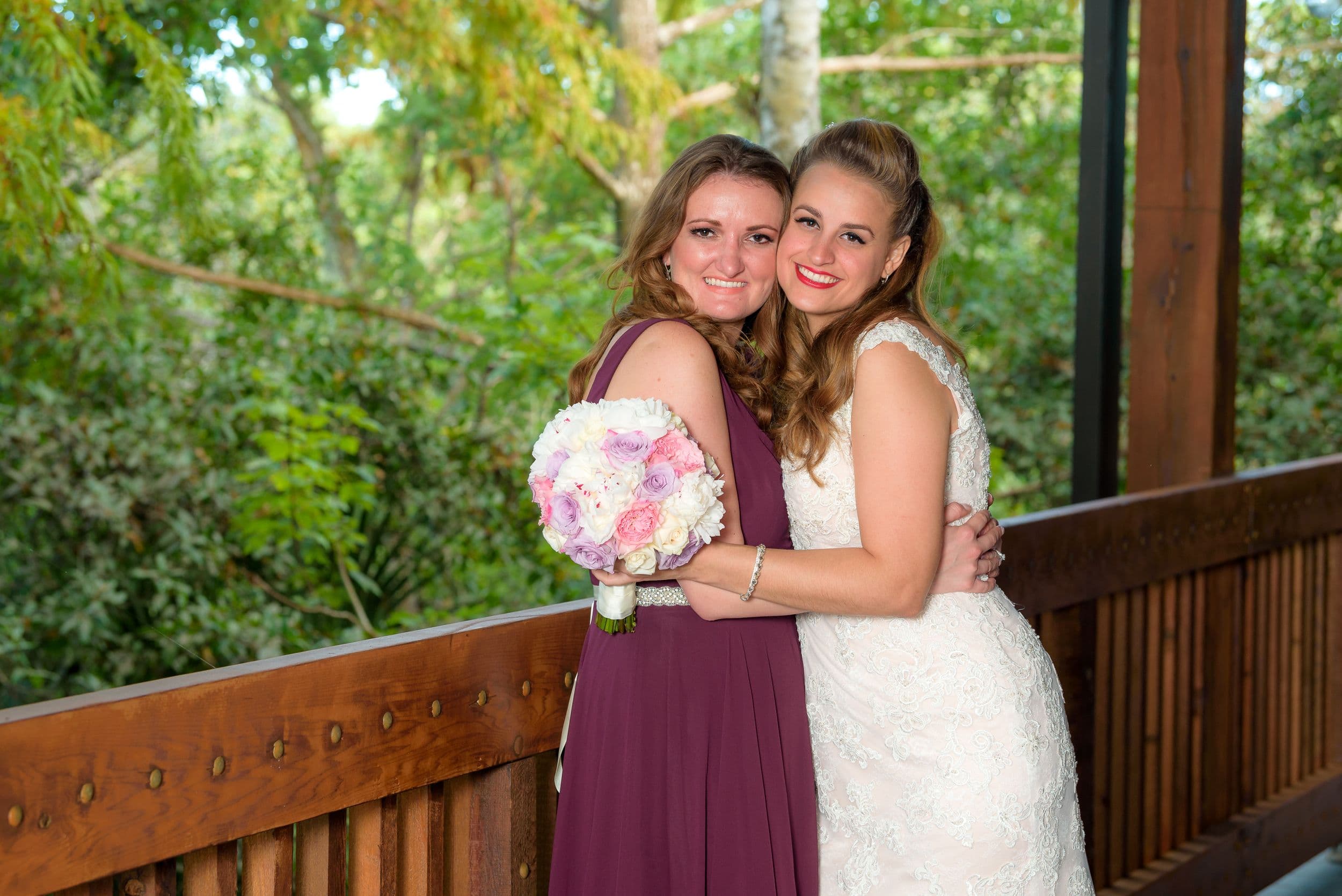 Garden Wedding Portrait — photo 2 of 7