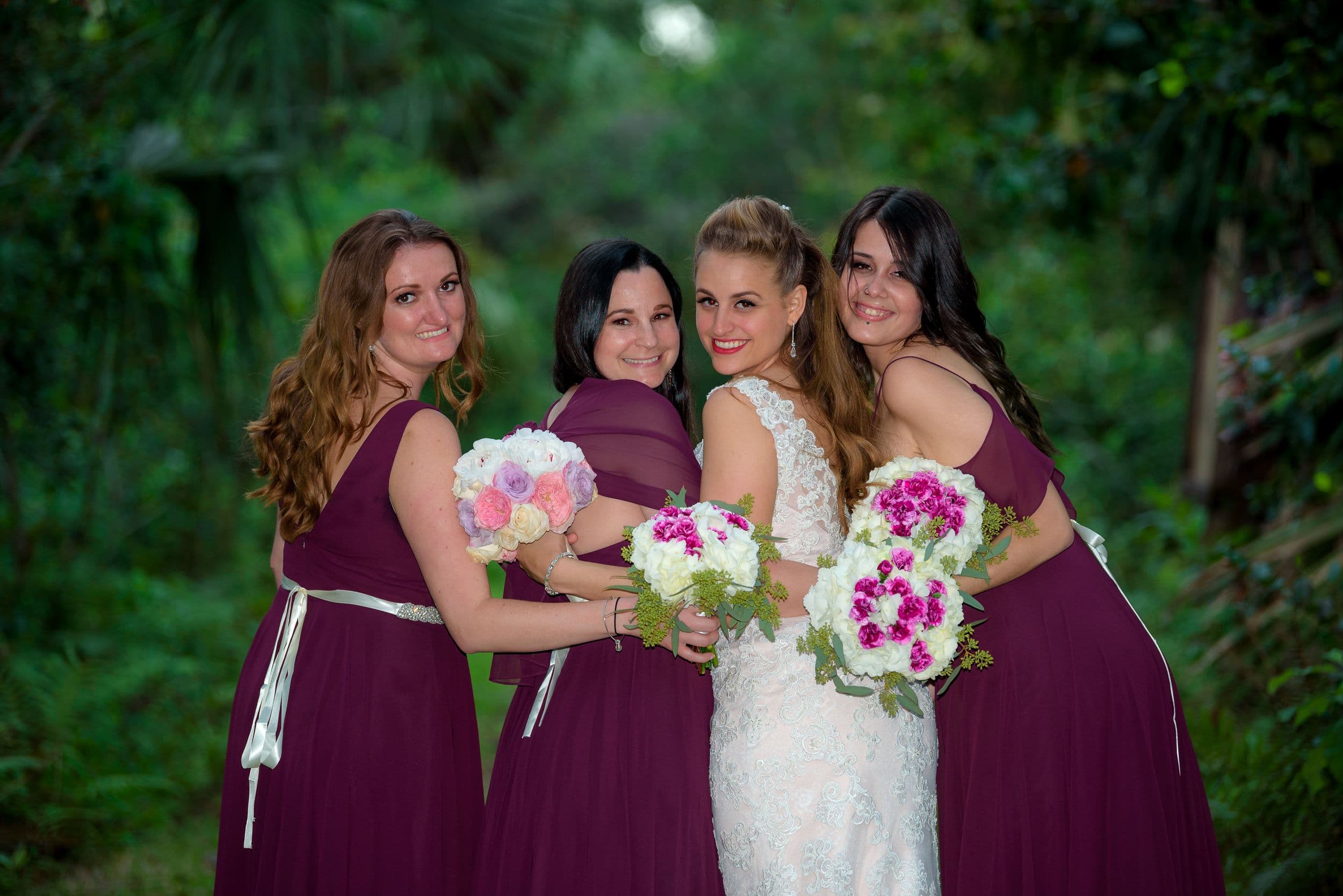 Garden Wedding Portrait — photo 6 of 7