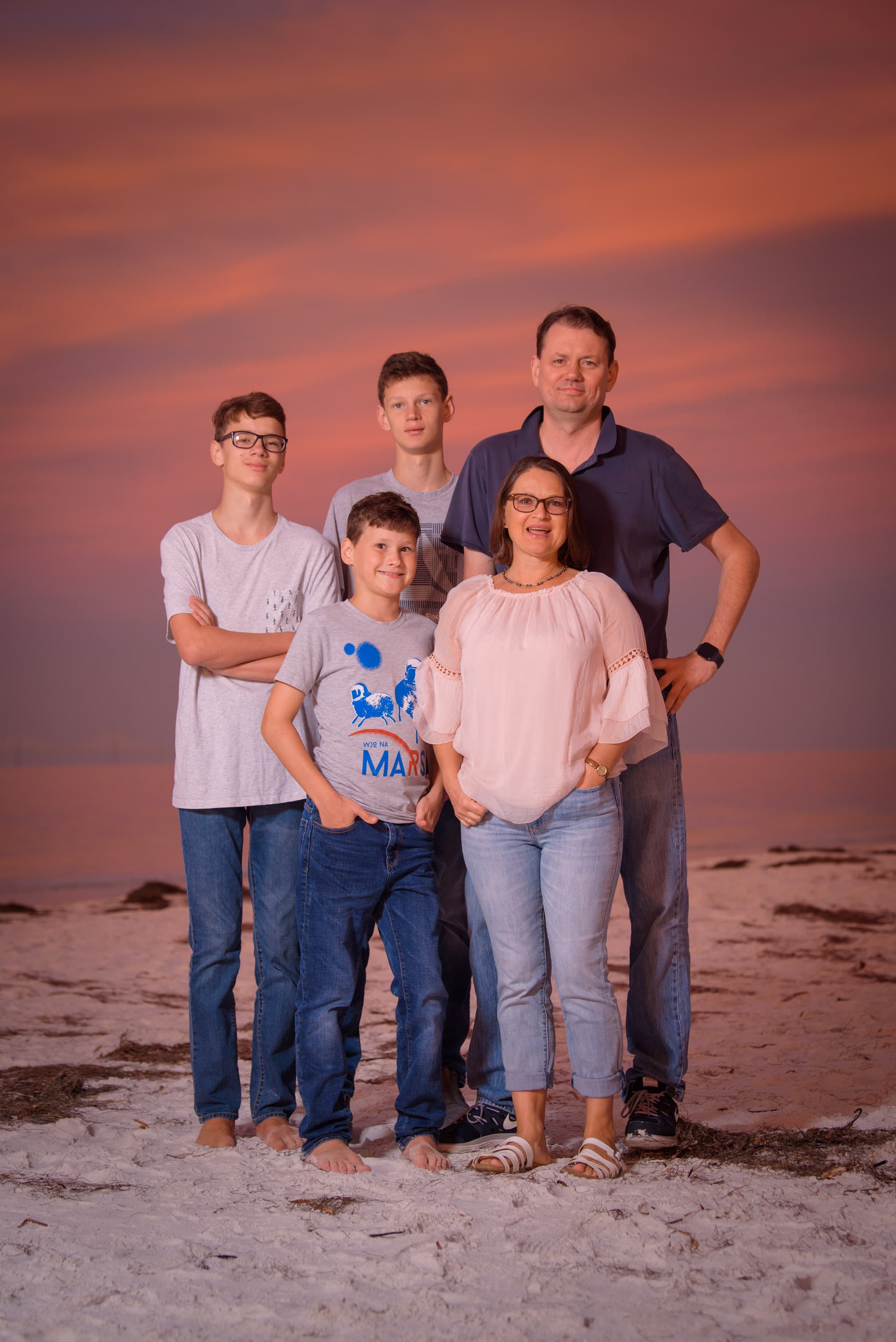 Family portrait photography session
