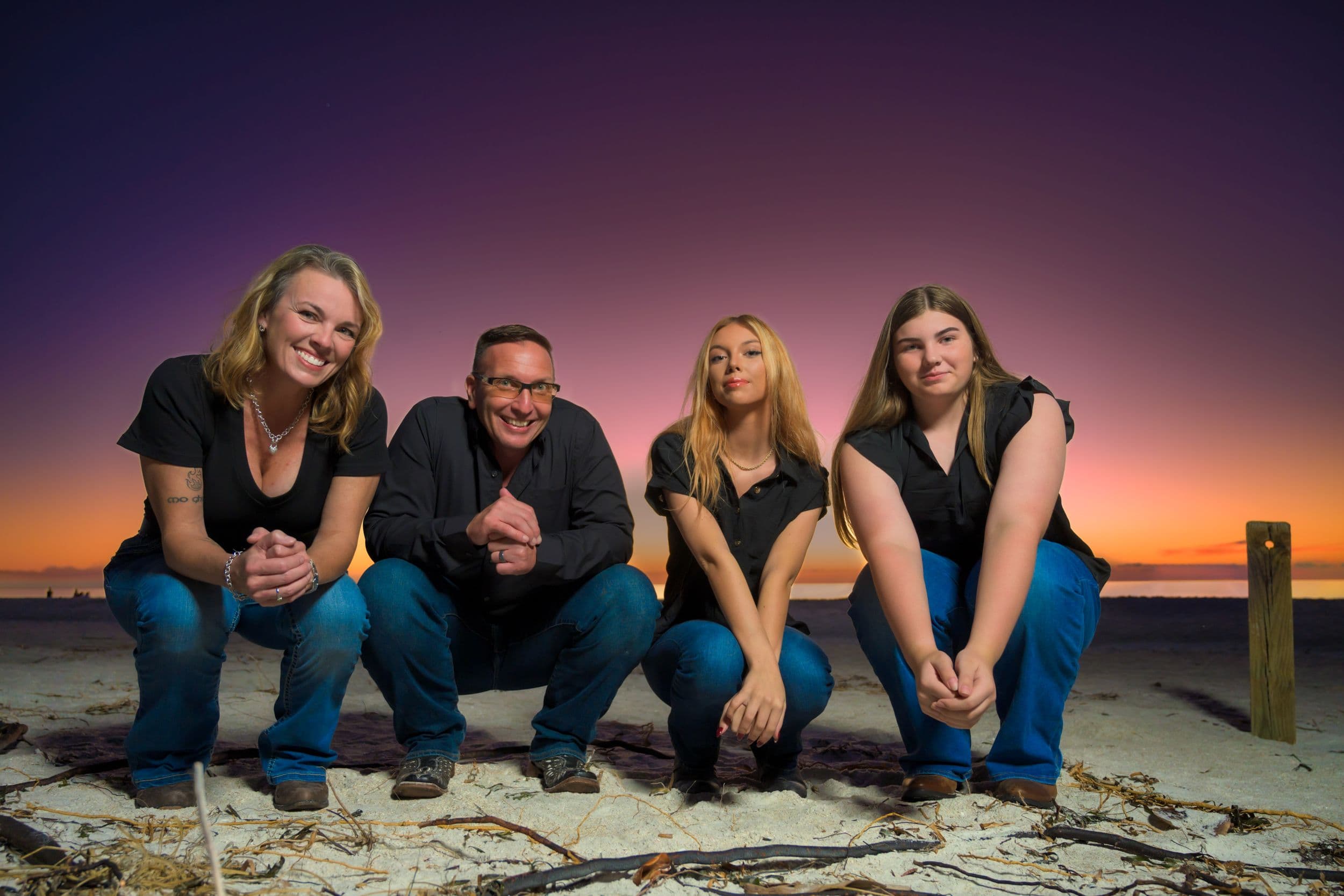Family portrait photography session