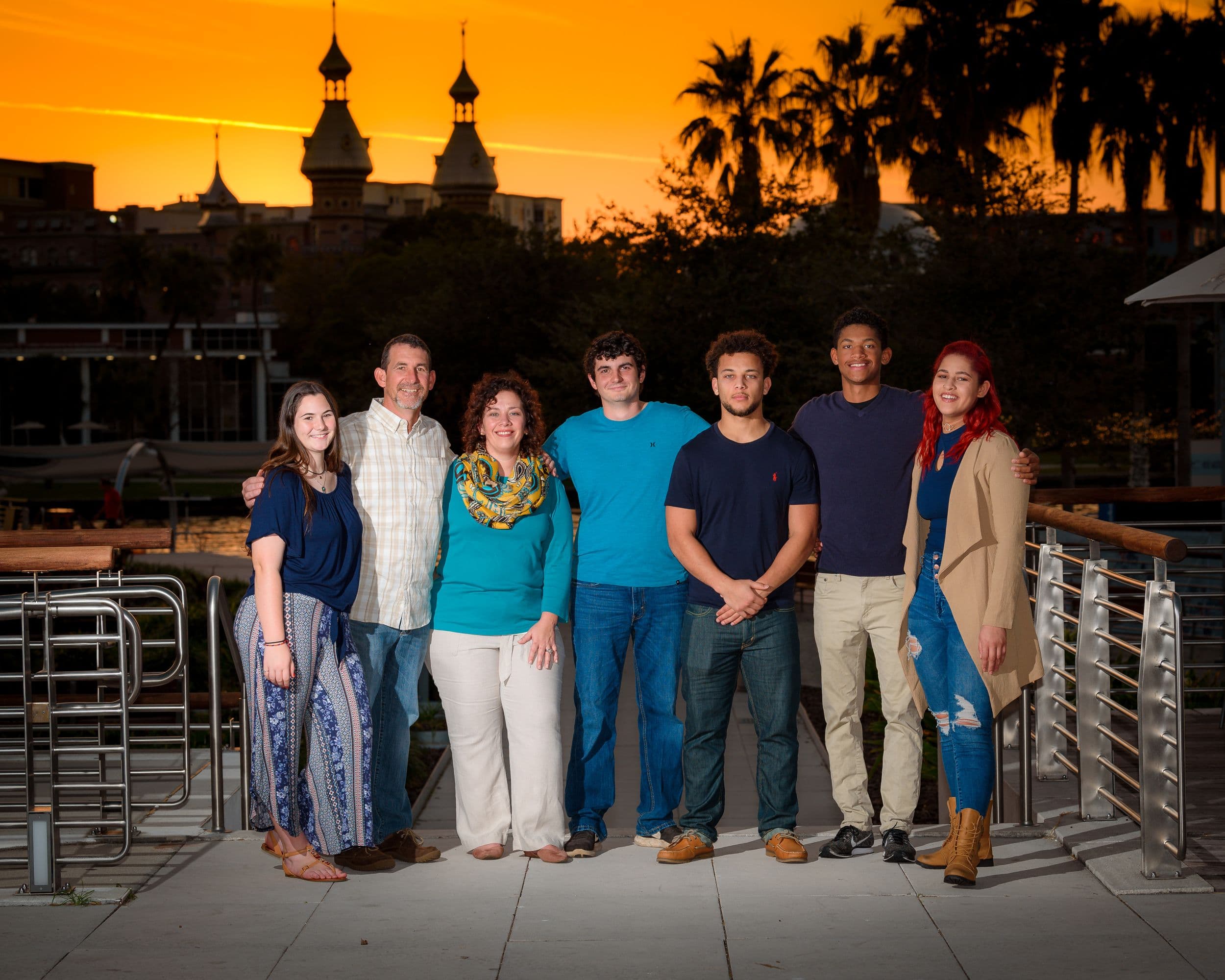 Family portrait photography session