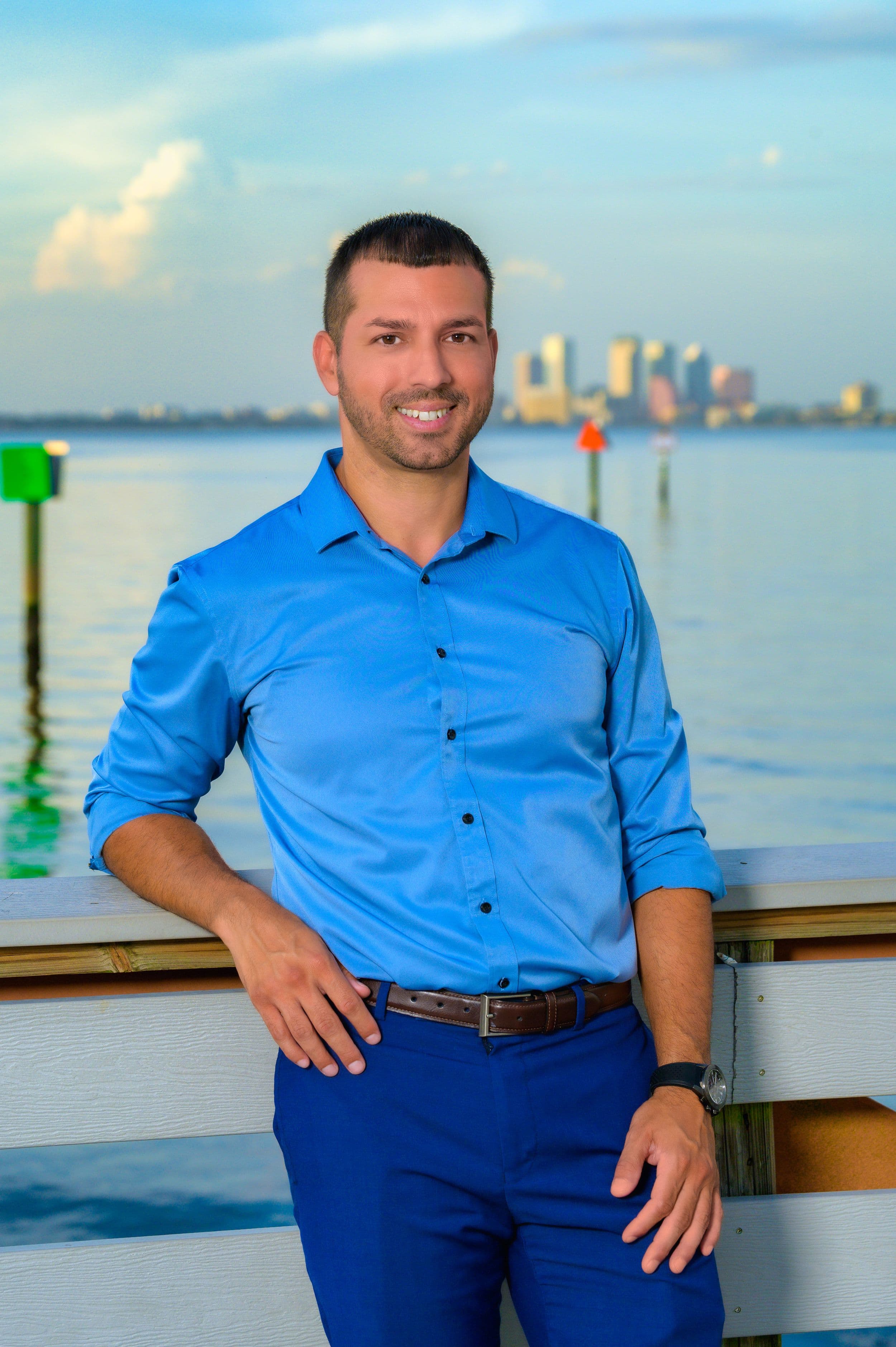 Environmental professional portrait session