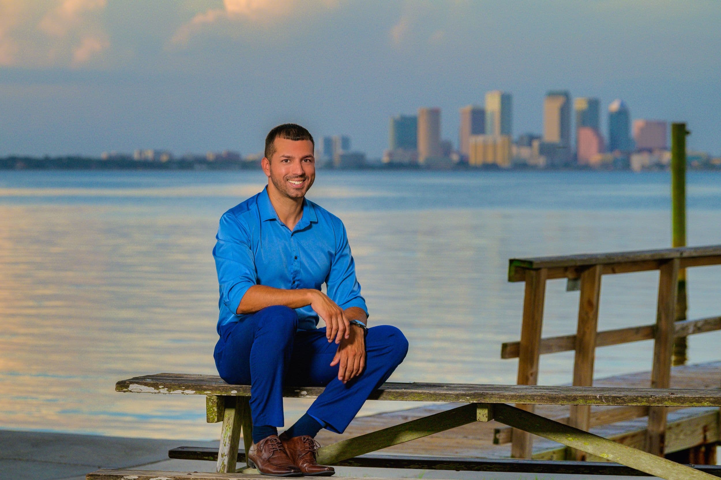 Environmental professional portrait session