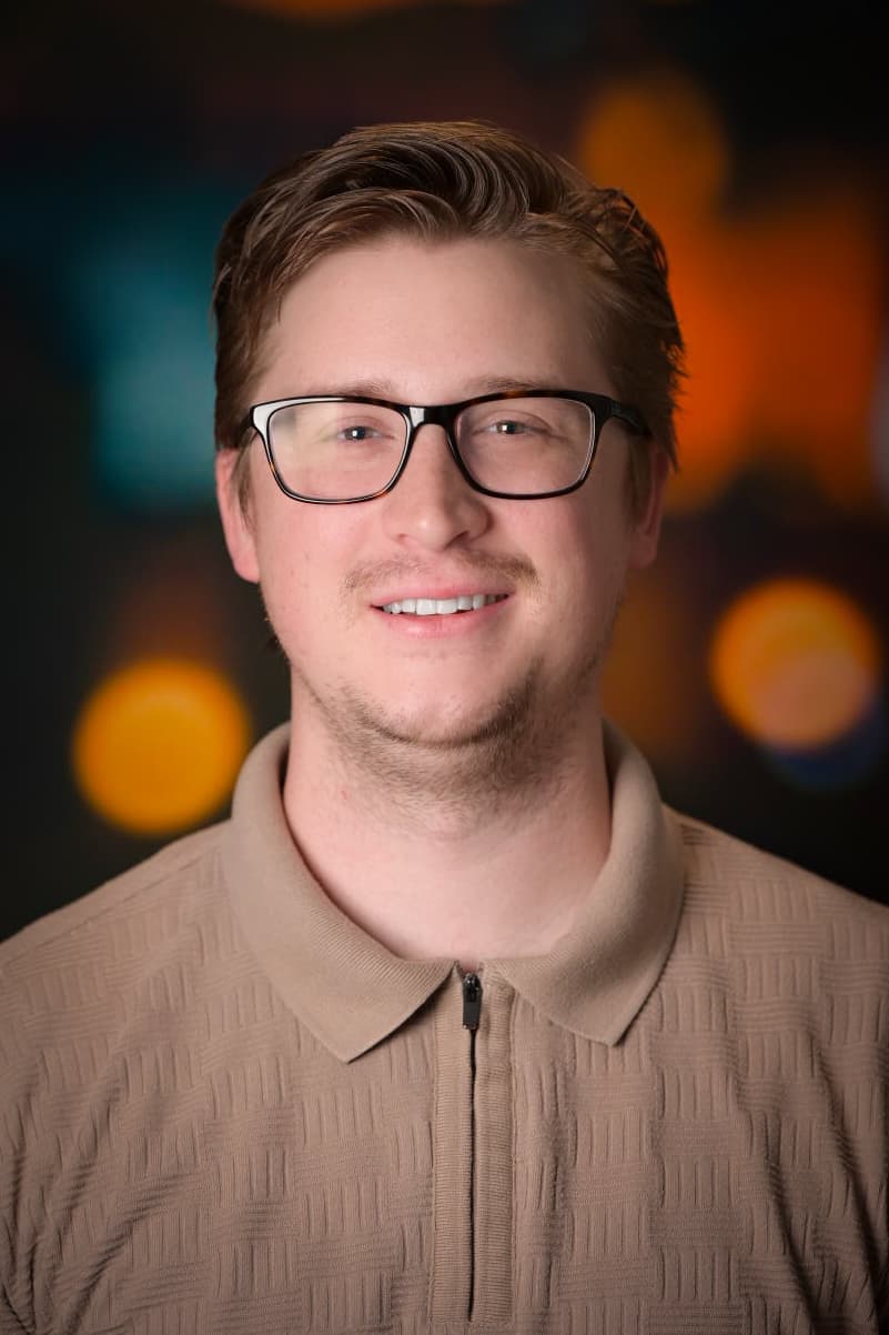 In-studio professional portrait session