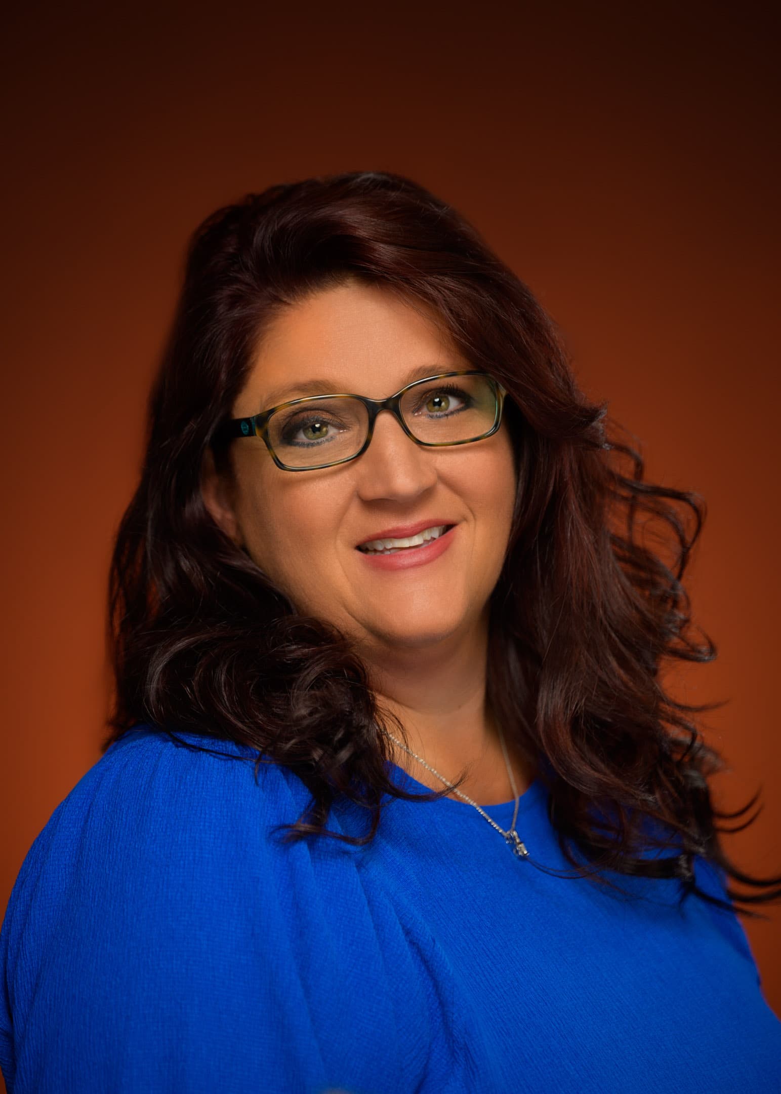 In-studio professional portrait session