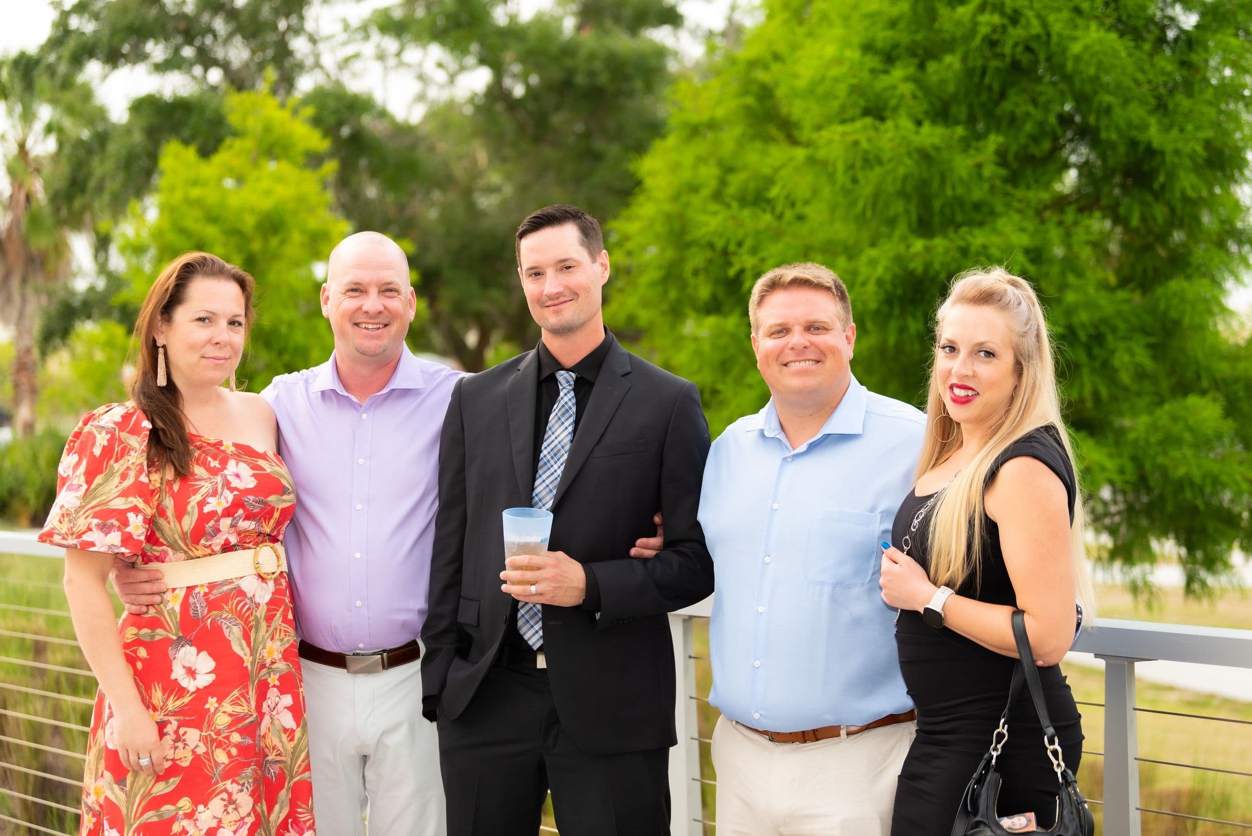 Waterfront Wedding Reception wedding