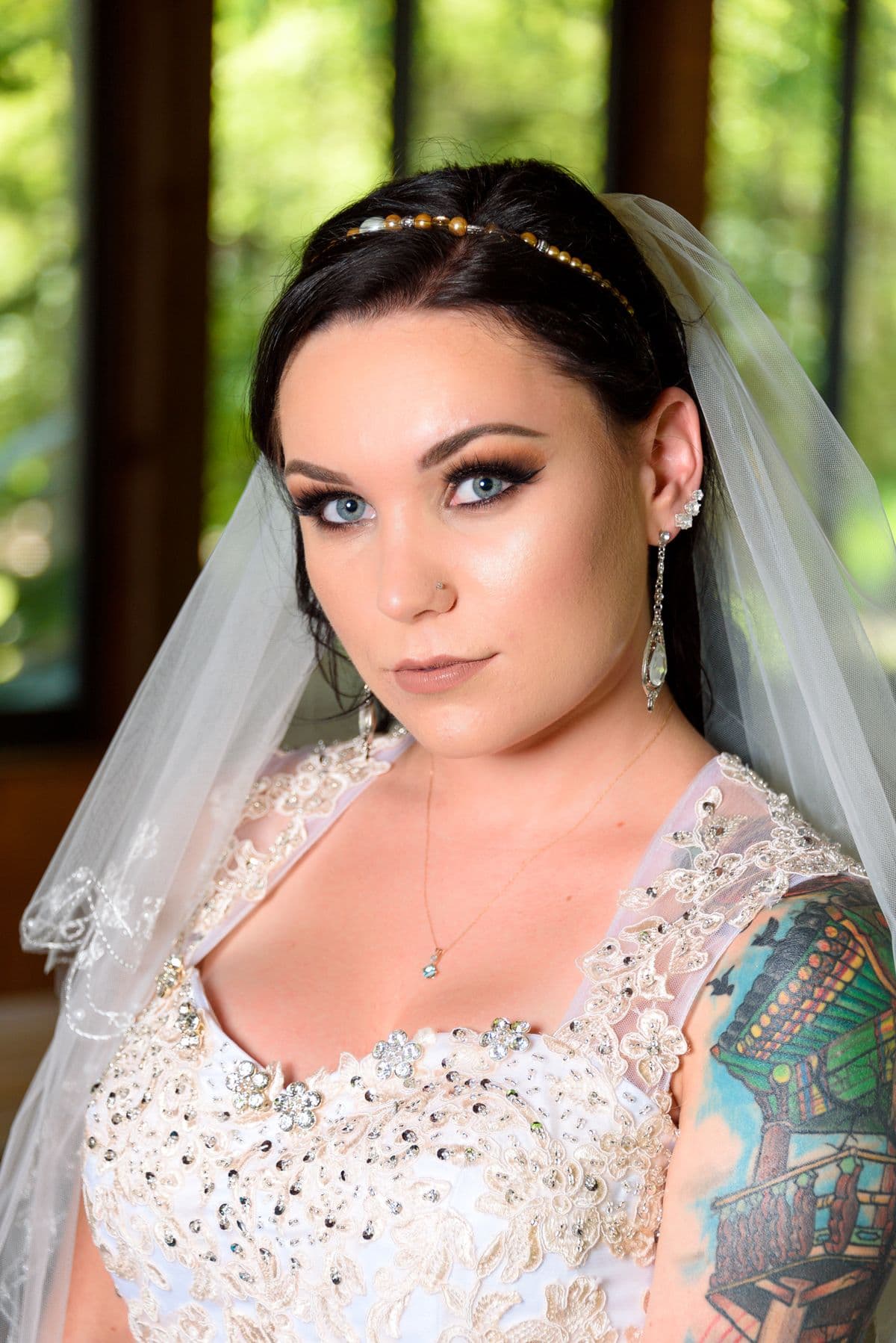 Woodland Bridal Portrait wedding